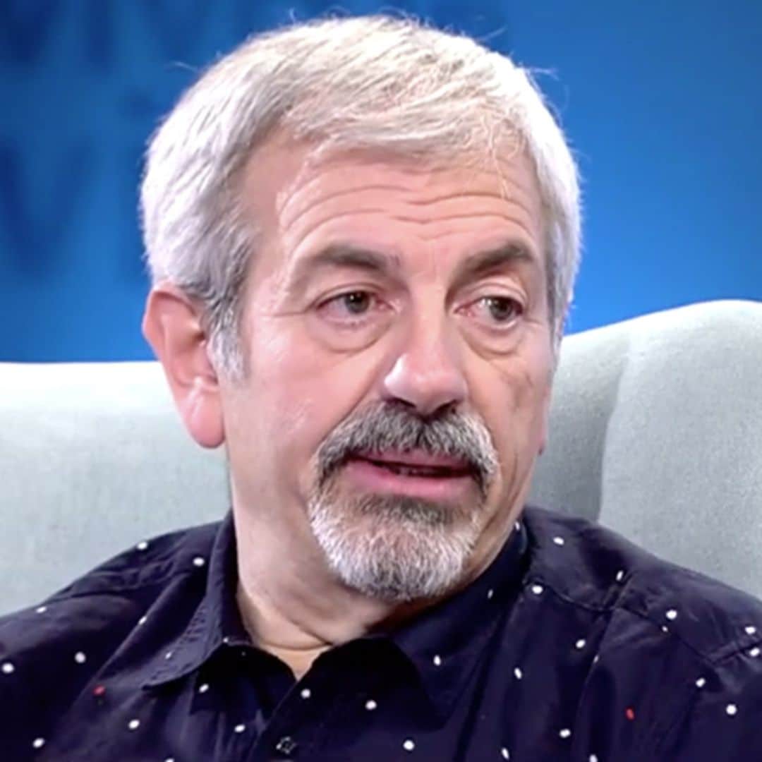 Carlos Sobera: 'Mi mujer sufrió un derrame cerebral hace unos meses'