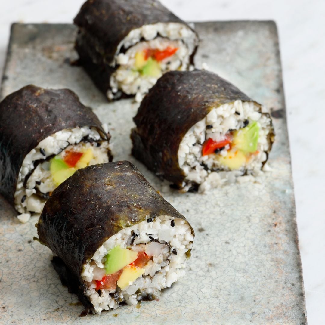 Sushi sin arroz: receta sorprendente, saludable y baja en carbohidratos