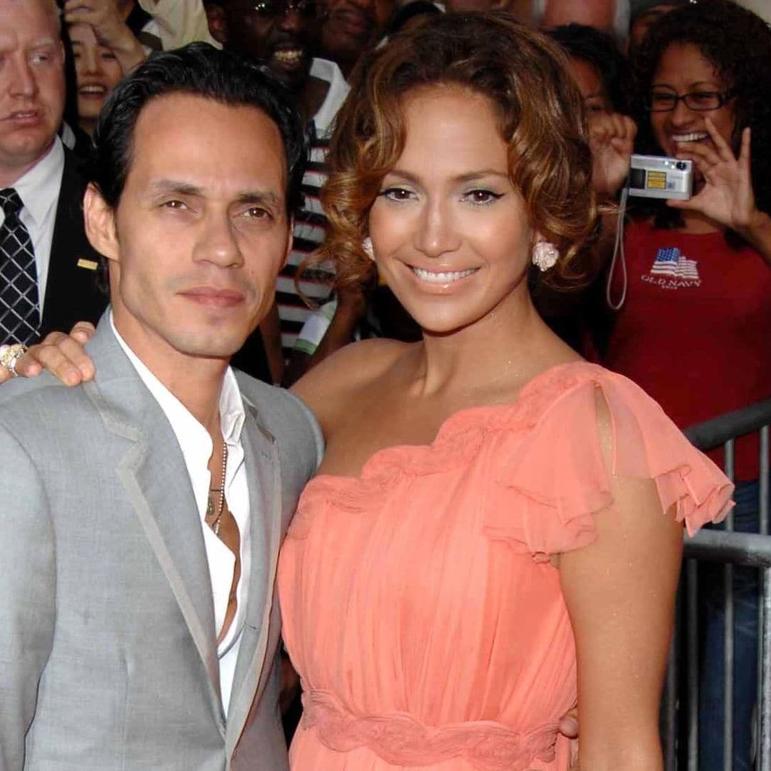 Jennifer Lopez y el bonito recuerdo que compartió al lado de su exesposo Marc Anthony