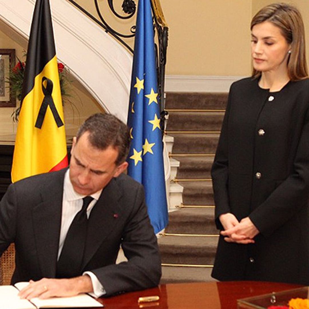 Los reyes Felipe y Letizia: 'El dolor de Bélgica es también el dolor de España'