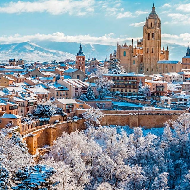 segovia invierno nieve