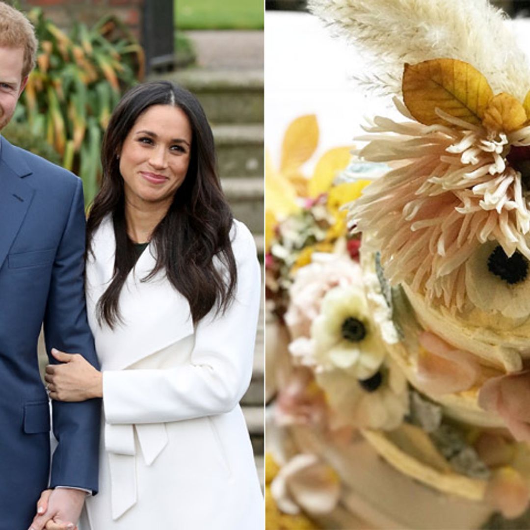 Orgánica, con flores frescas y hecha por una californiana, así es la tarta de boda de Harry y Meghan