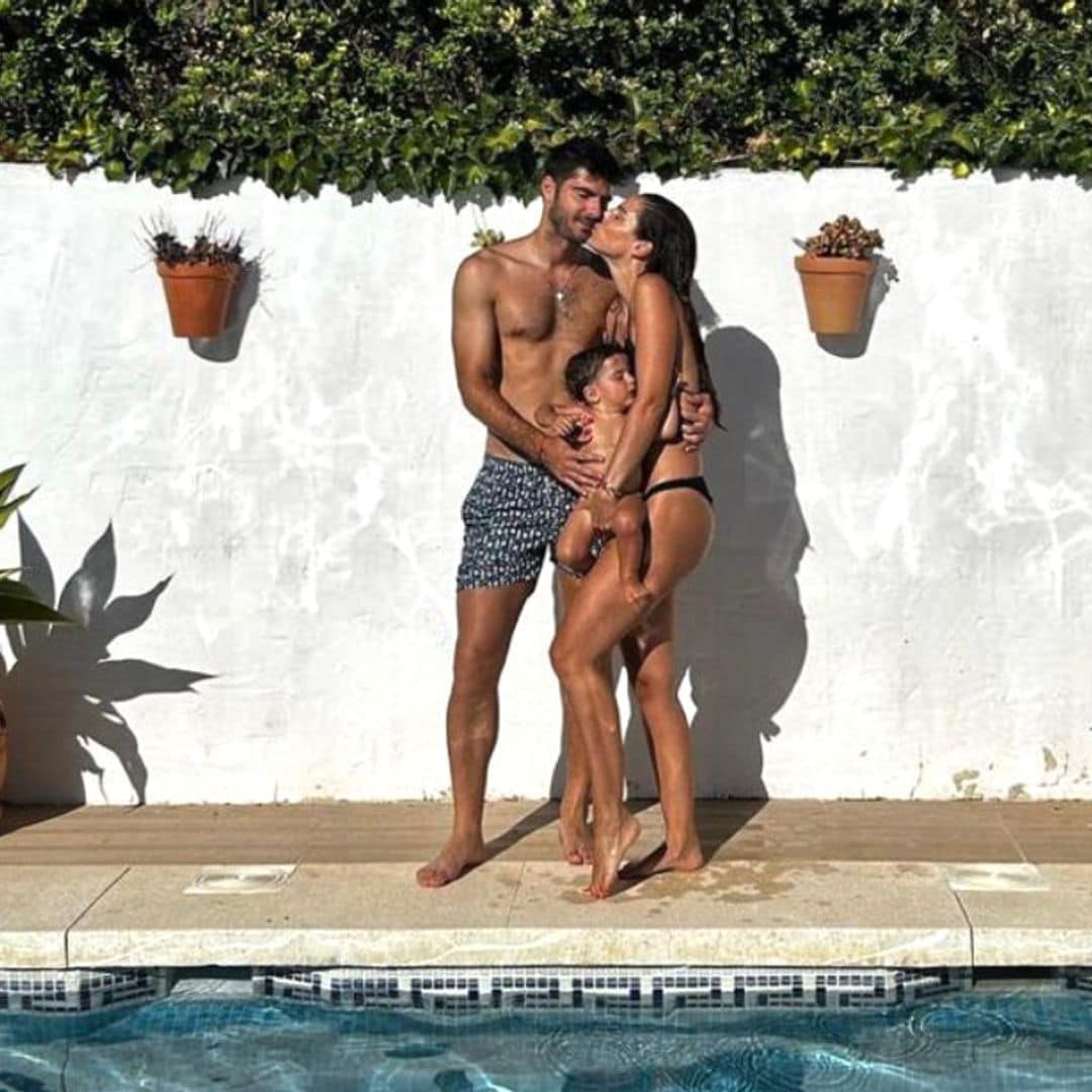 Las vacaciones de ensueño de Lucía Villalón y su familia antes de su nuevo reto profesional