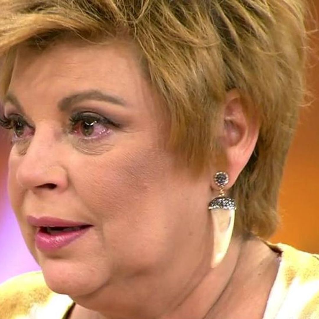 Las lágrimas de Terelu al ver el sufrimiento de su madre hablando de Edmundo Arrocet