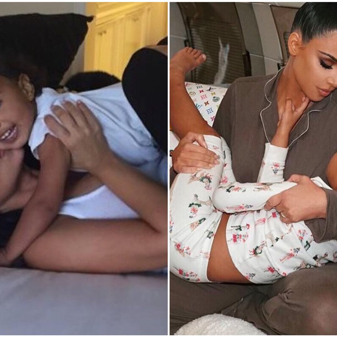 ¡Una súper mamá! Kim Kardashian y las fotos más tiernas junto a sus hijos