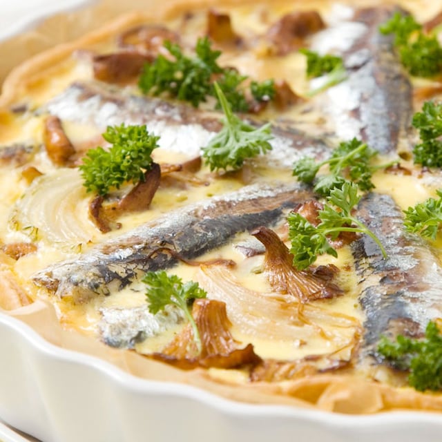 quiche sardinas age