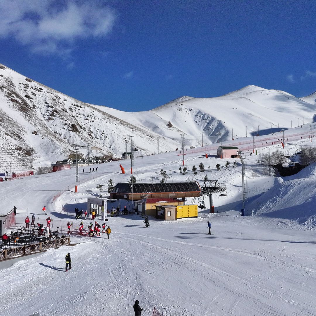 Palandonken Ski Center, Erzurum, Turquía.