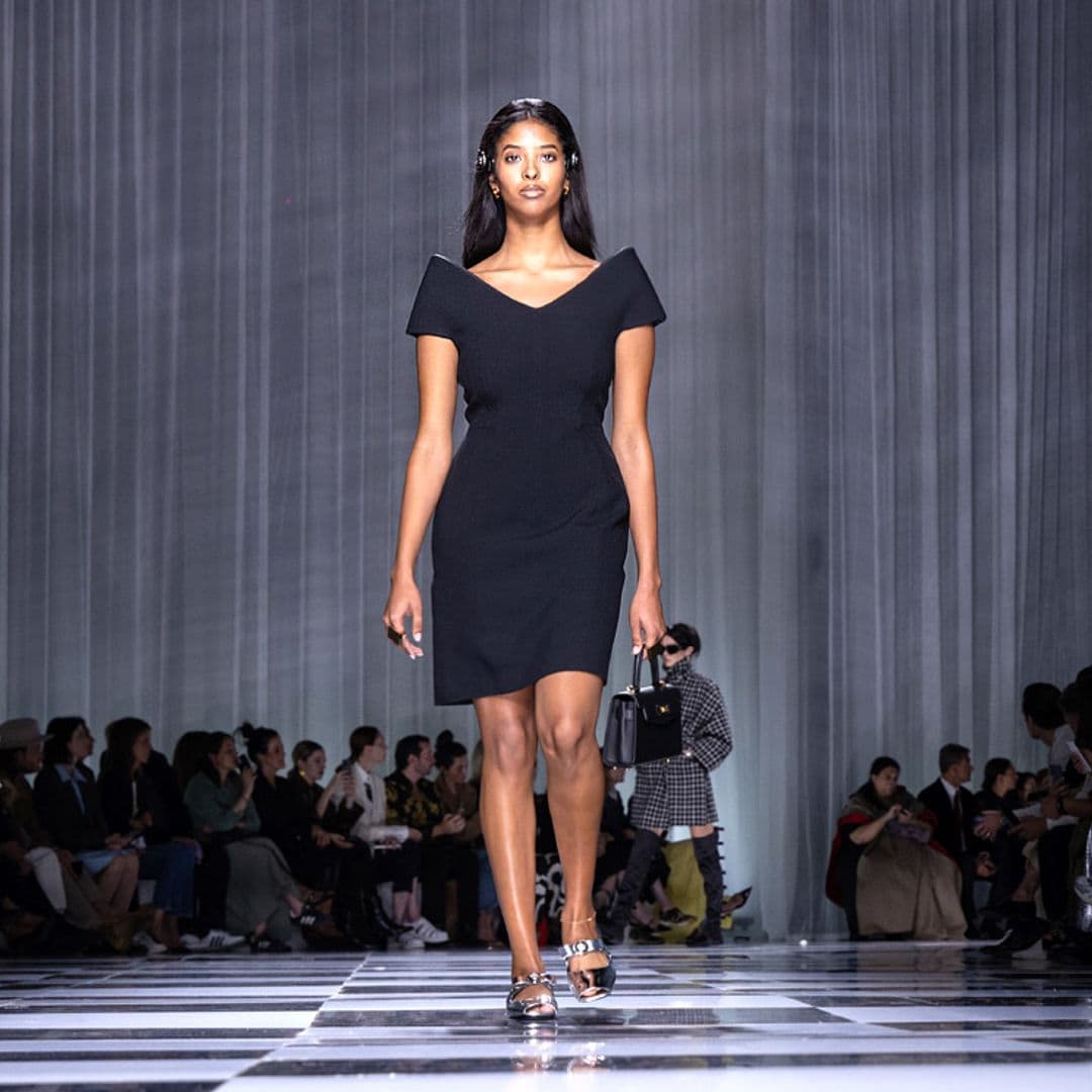 El día que Natalia Bryant debutó como modelo de pasarela y con Claudia Schiffer como madrina