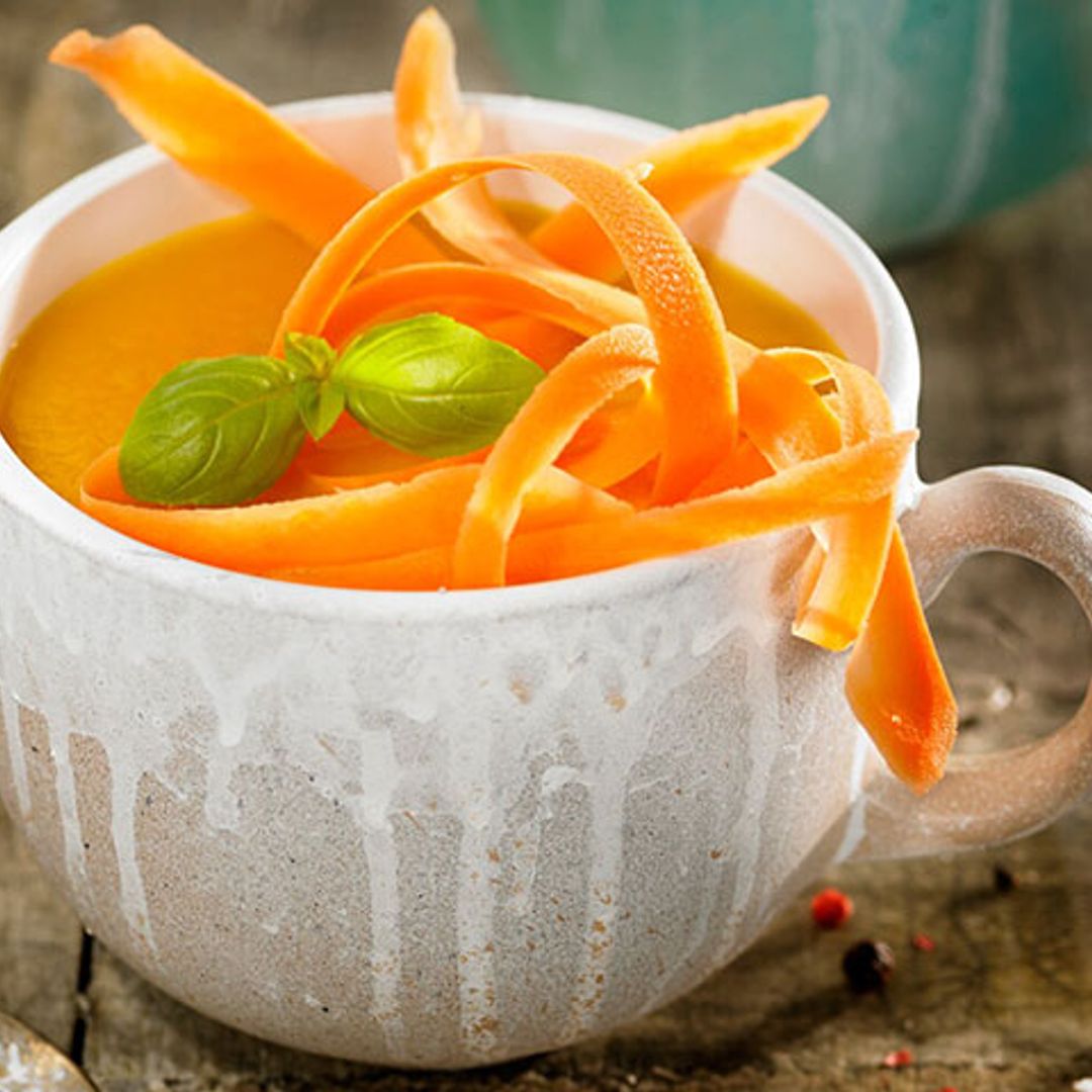 Crema de calabaza y zanahoria