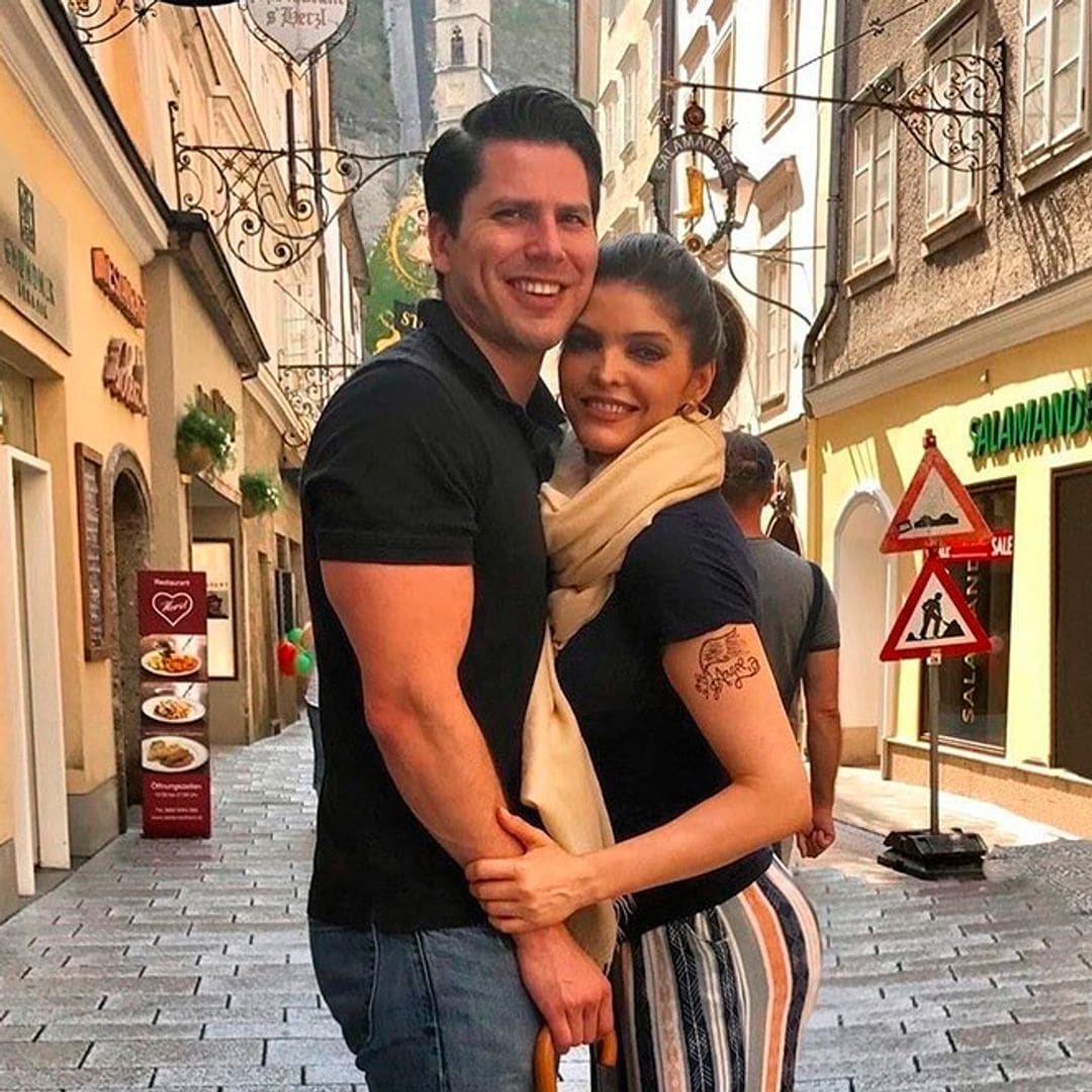 Ana Bárbara reaparece recuperada y ejercitándose junto su novio Ángel Muñoz