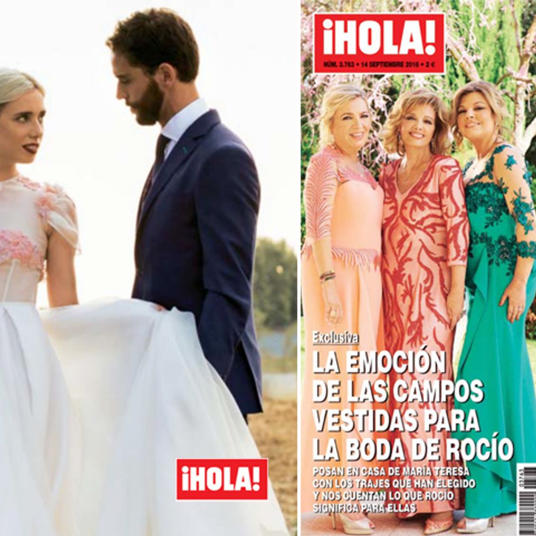 Exclusiva en ¡HOLA!: Todas las fotografías de la boda de Lulu Figueroa-Domecq y Adrián Saavedra