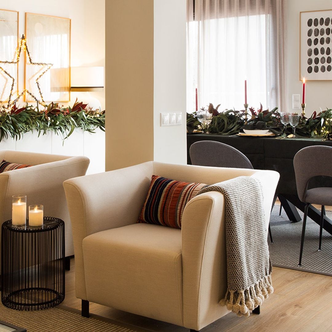 ¿Preparado para triunfar? Copia estas ideas para decorar el salón esta Navidad