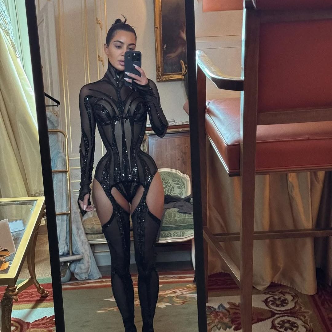 Kim Kardashian presumió en redes sociales su nueva adquisición vintage