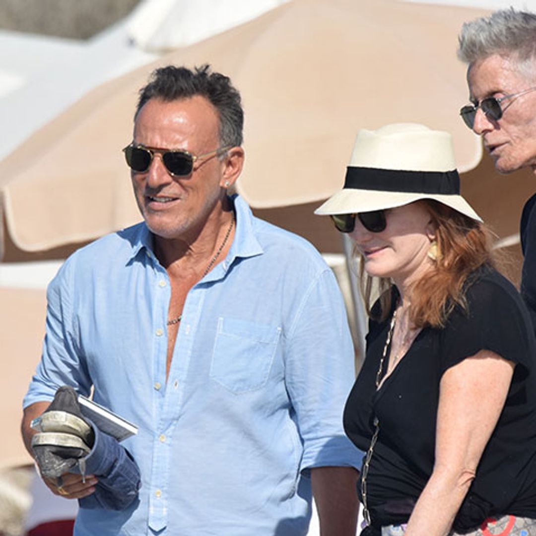 Bruce Springsteen coincide con Calvin Klein y Noel Gallagher en Ibiza