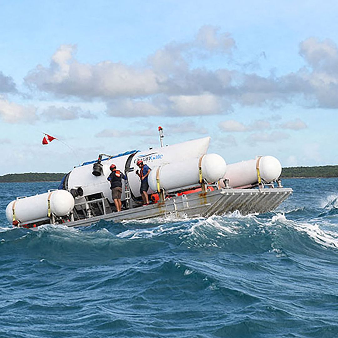 Un 'mensaje' de esperanza: se escuchan 'golpes' bajo el agua durante la búsqueda del submarino del Titanic