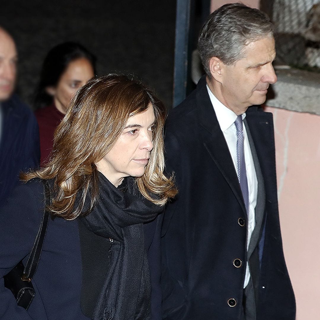 Xandra Falcó, desolada por el inesperado fallecimiento de su marido Jaime Carvajal Hoyos