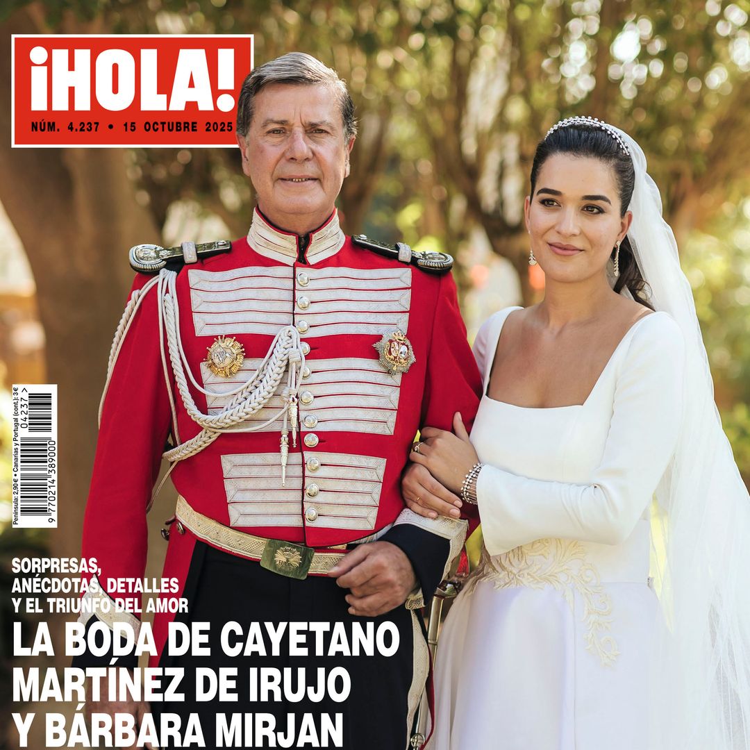 La boda de Cayetano Martínez de Irujo y Bárbara Mirjan: todas las sorpresas, anécdotas y detalles de su boda en la revista ¡HOLA!