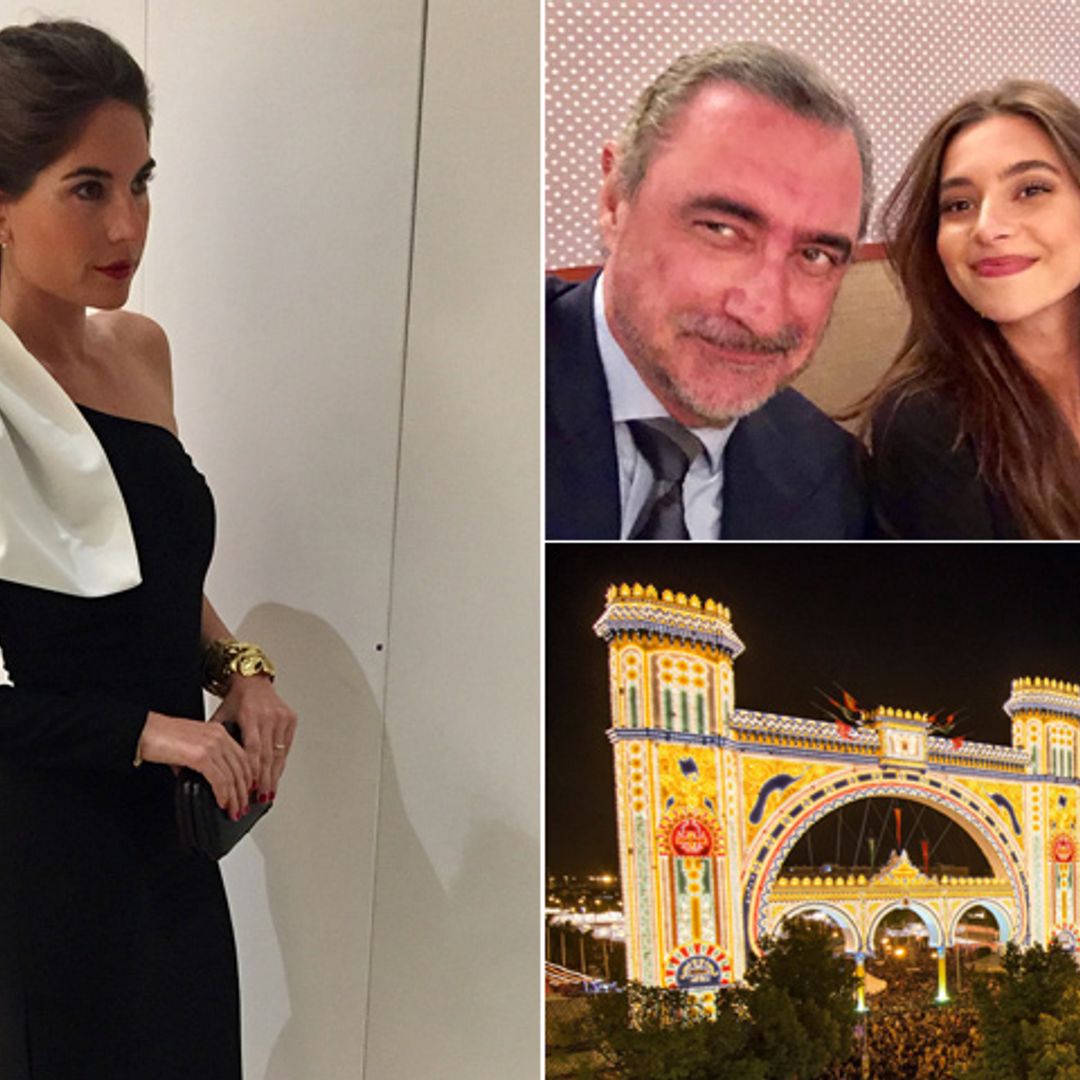Lourdes Montes, Rocío Crusset, Vicky Martín Berrocal y su hija... celebran el arranque de la Feria de Abril
