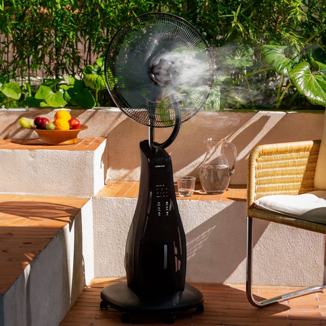 El secreto mejor guardado contra el calor de verano: los ventiladores con nebulizador