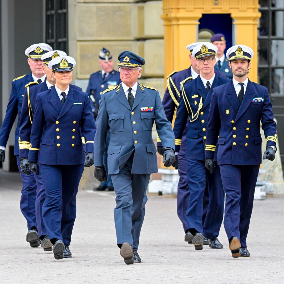 Imágenes de archivo captadas el pasado abril por el 79 cumpleaños del rey Carlos Gustavo de Suecia