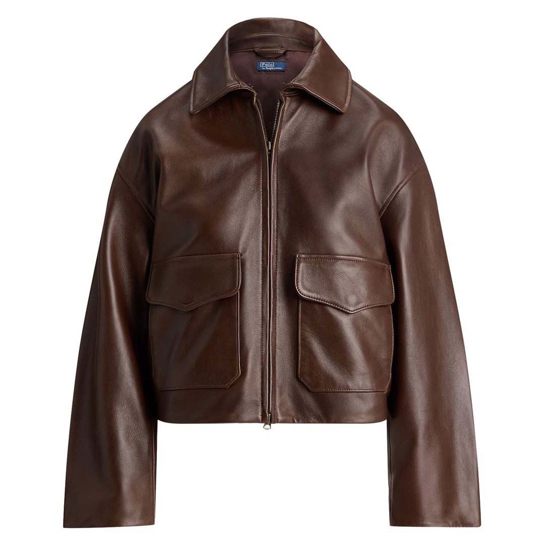 Bomber en color marrón (1.495 €), de Polo Ralph Lauren
