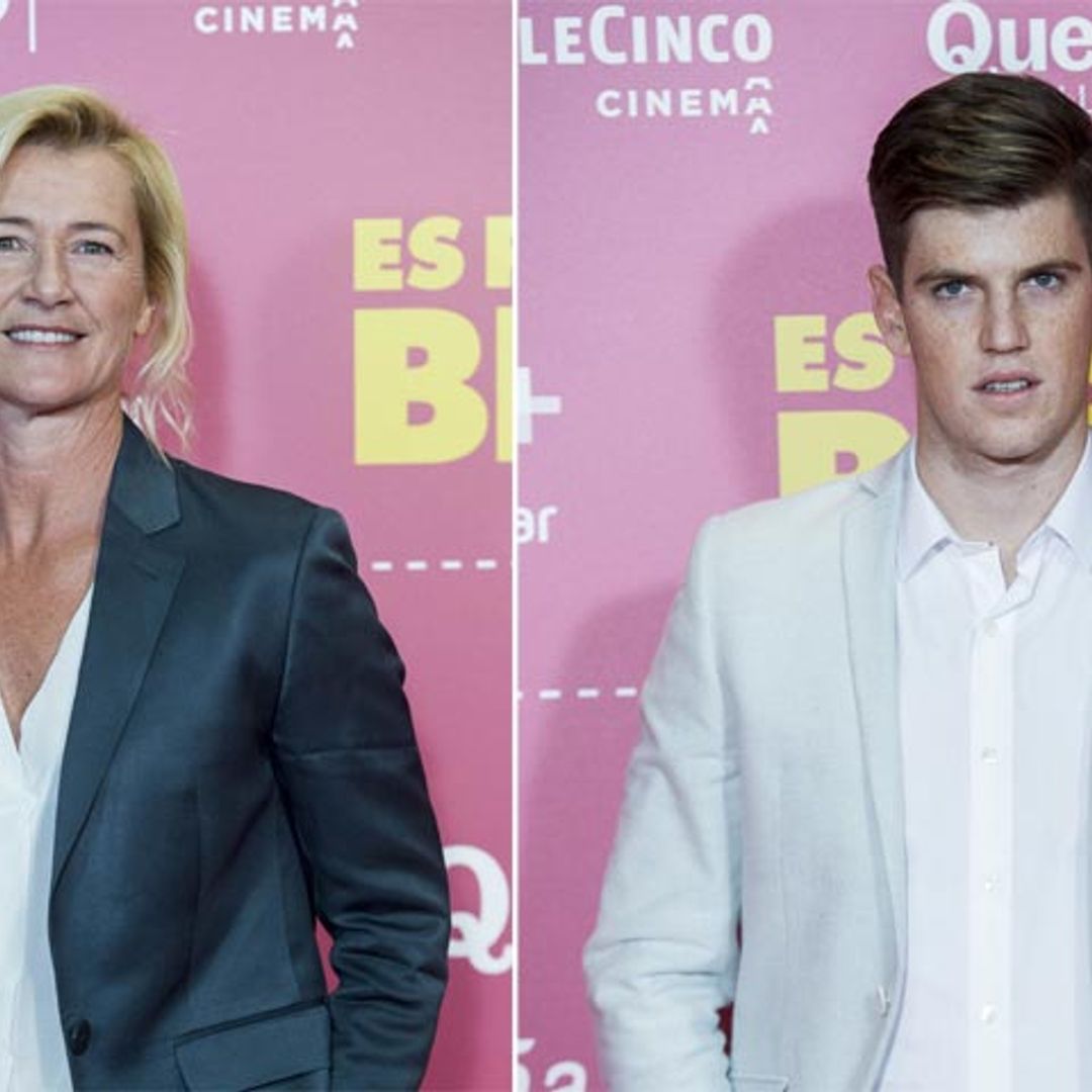 Miguel, el hijo de Ana Duato, sigue los pasos de su madre y debuta en el cine