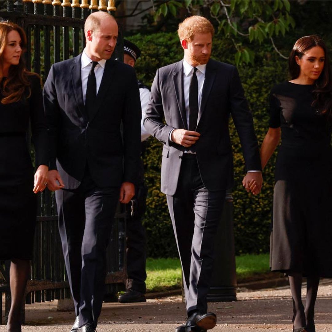 EN VÍDEO: El gesto de Guillermo que ha unido a los Príncipes de Gales y los Sussex en Windsor