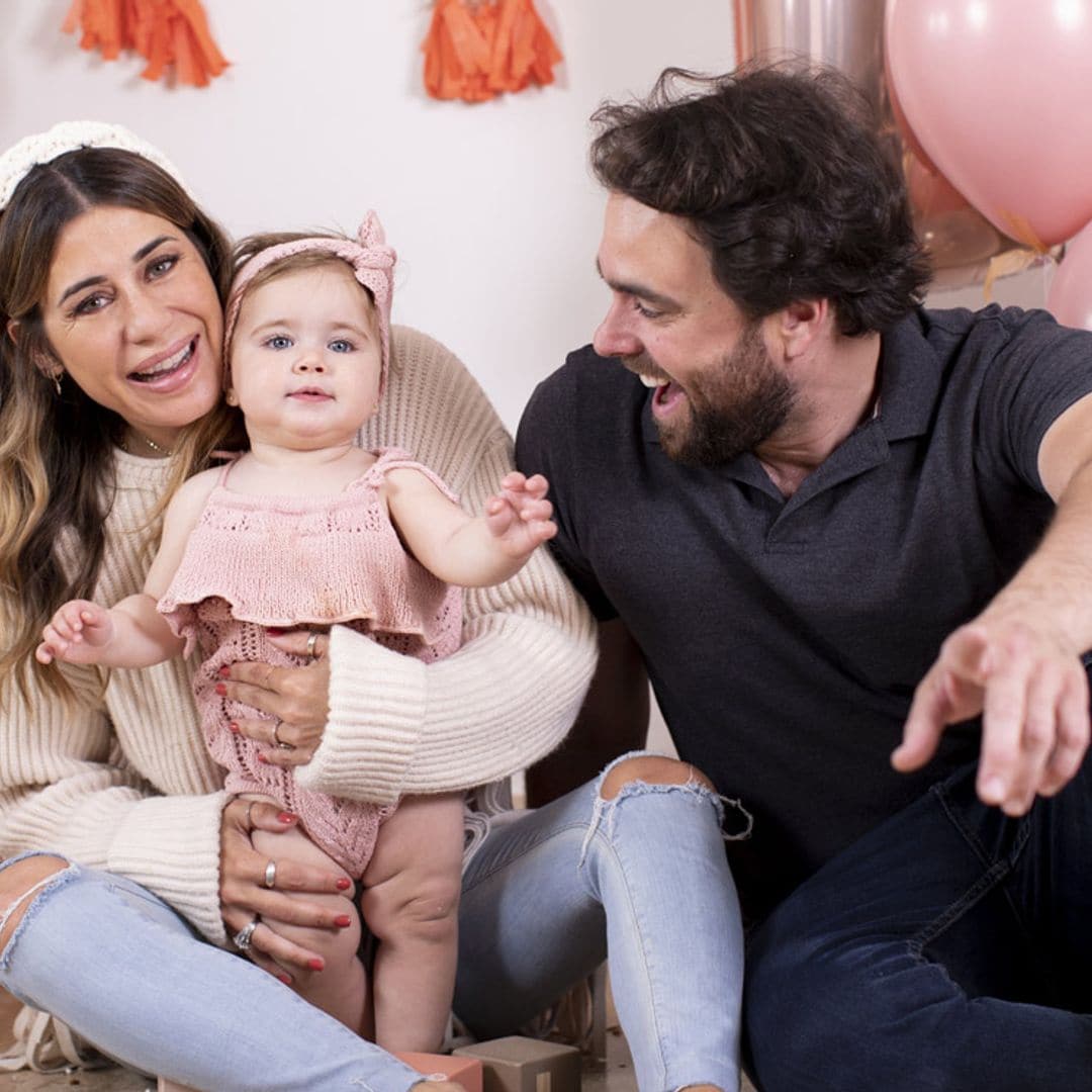 La hija de Elena Tablada cumple un añito ¡y está para comérsela!