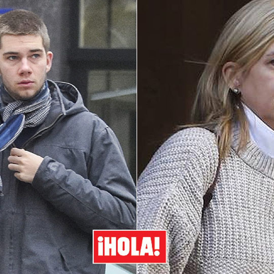 PRIMICIA: La infanta Cristina y sus hijos, en Vitoria con la familia Urdangarin