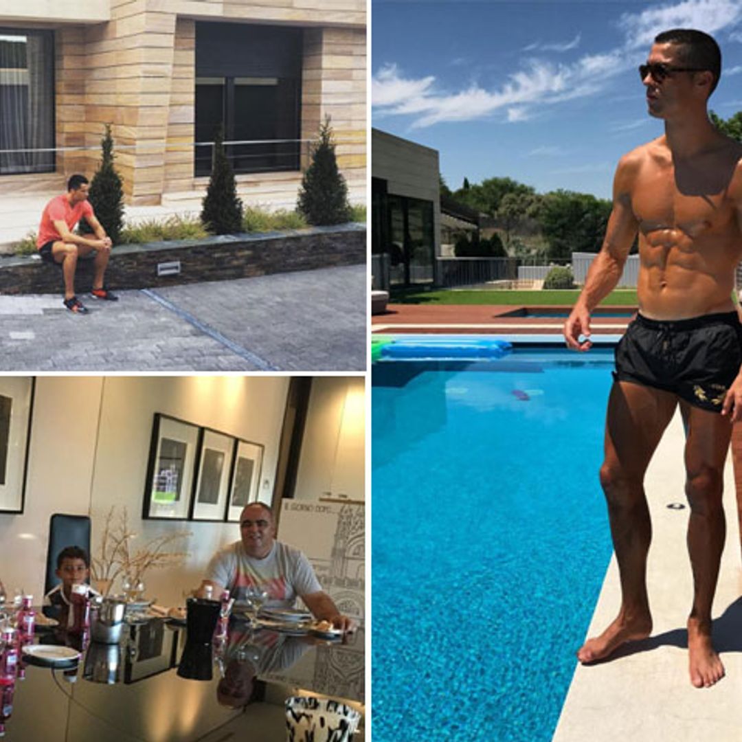 Cristiano Ronaldo, en la intimidad de su hogar: descubre todos los rincones de su casa en Madrid