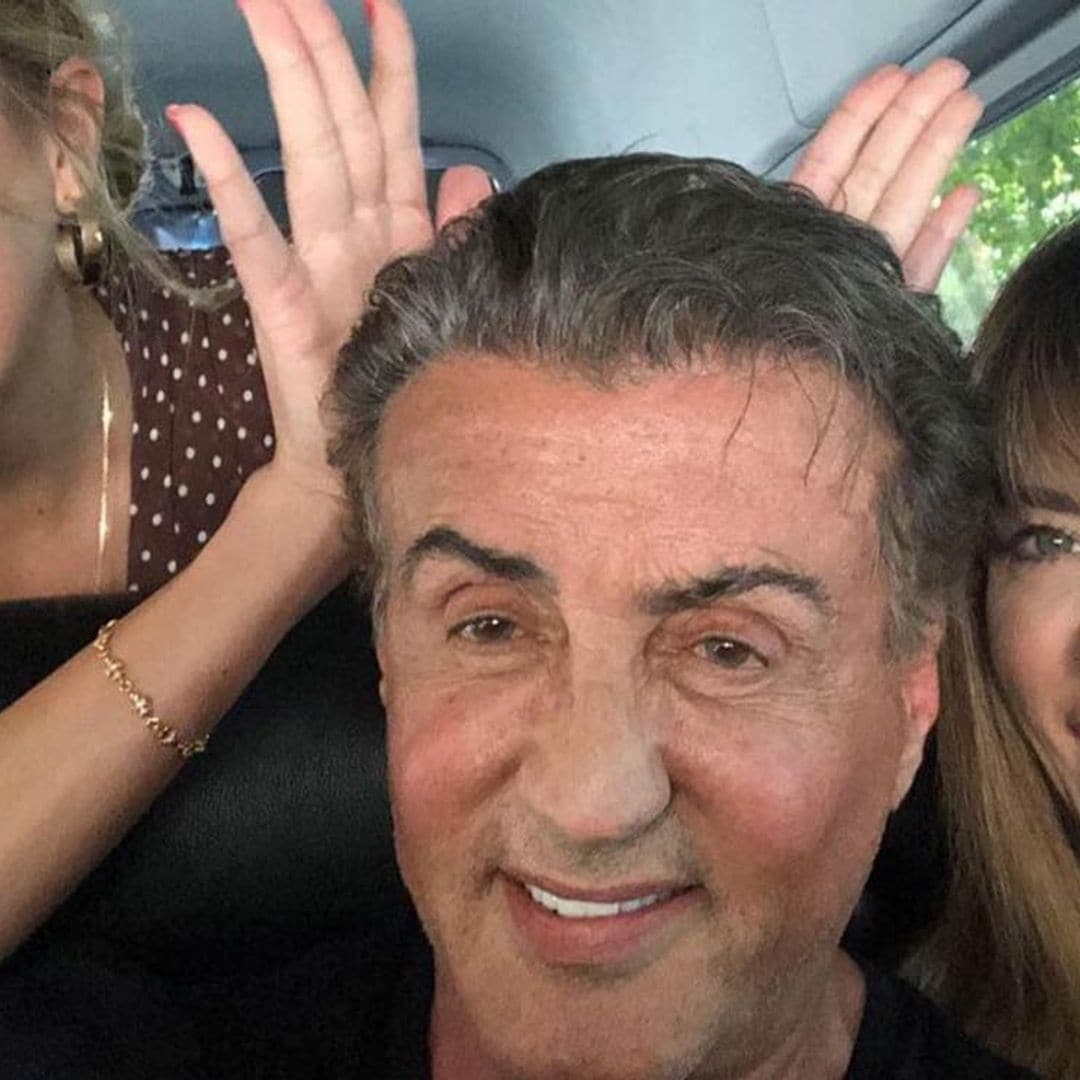 Sylvester Stallone comparte fotos en familia (incluida su ex) en medio de su complicado divorcio