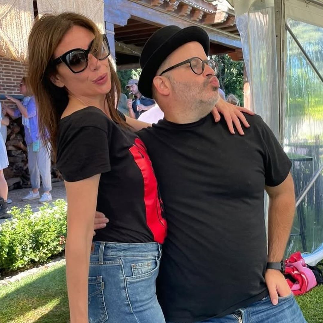 Marta Flich y su marido, el periodista Edu Galán