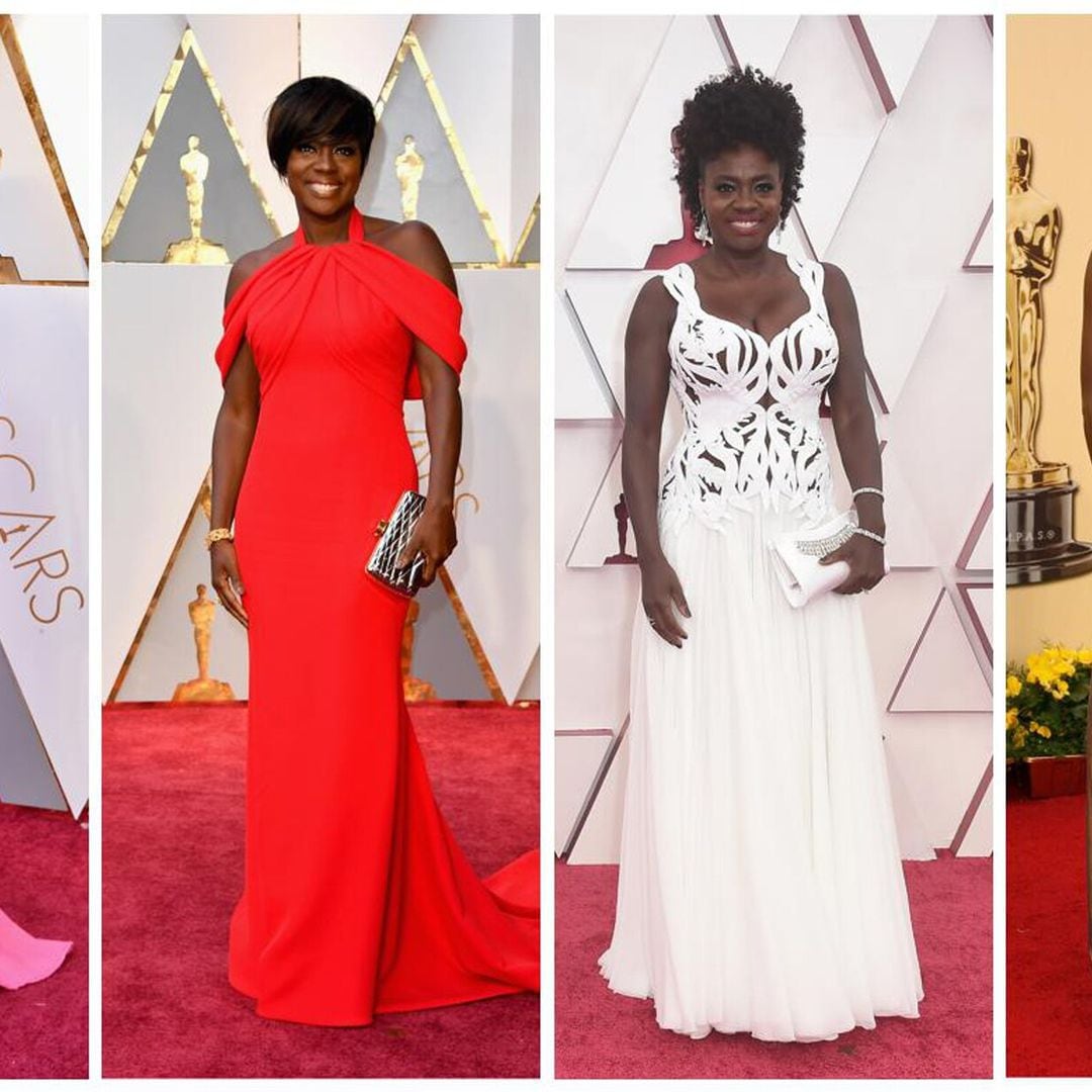 Los mejores looks de Viola Davis en los premios Oscar