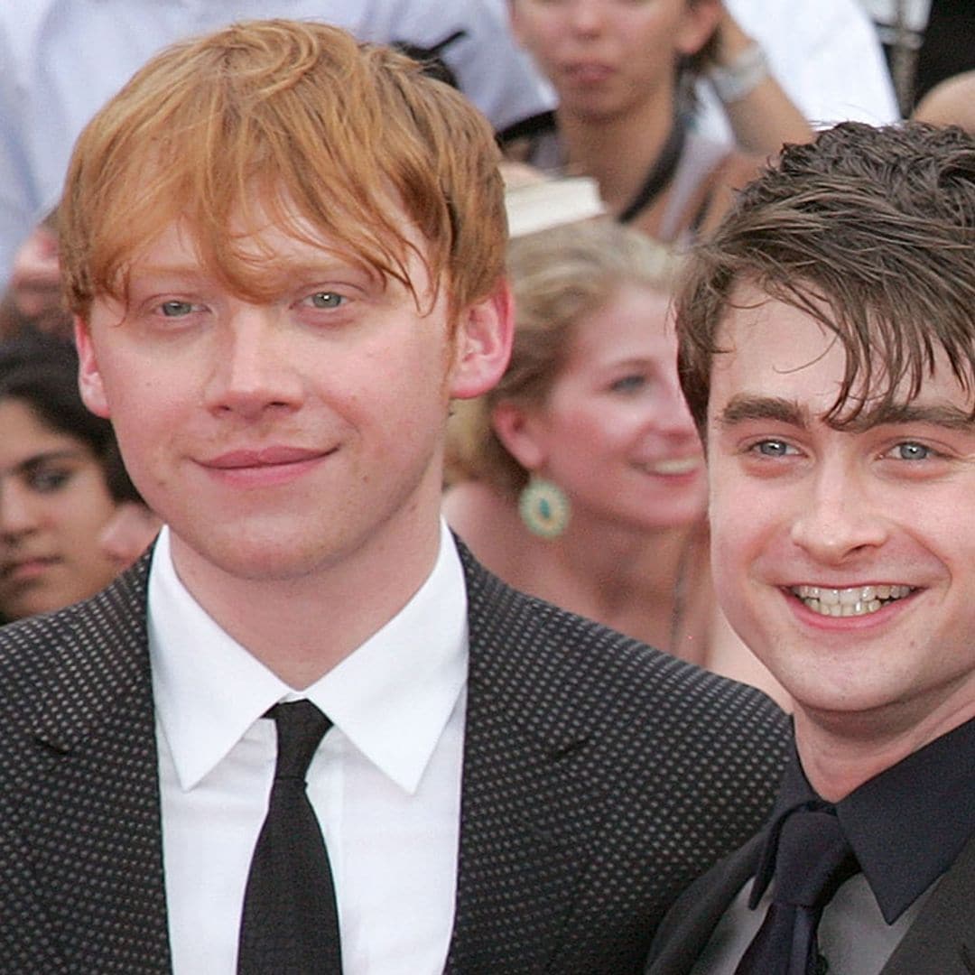 La reacción de Daniel Radcliffe al saber que Rupert Grint, su compañero en 'Harry Potter', ha sido padre