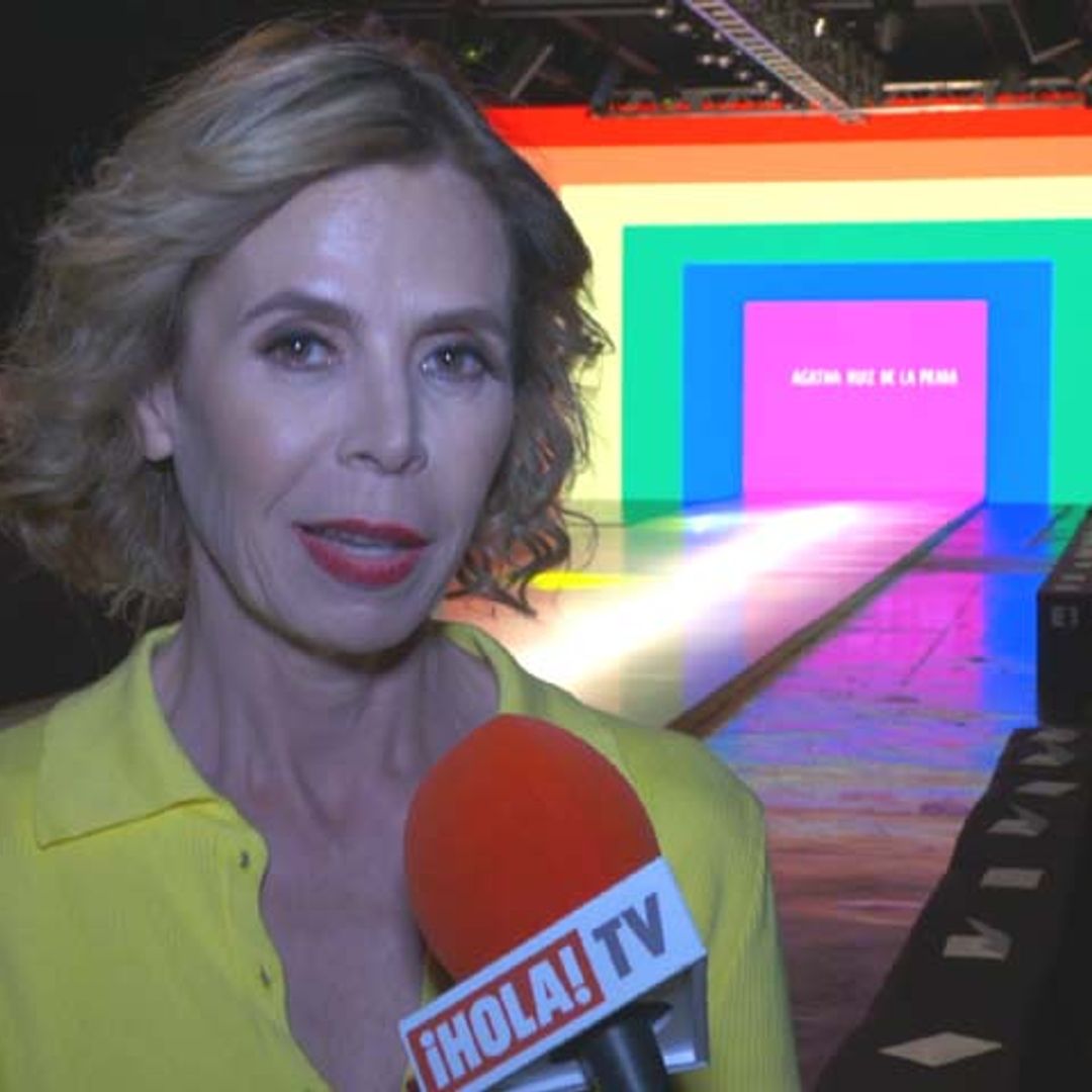 Ágatha Ruiz de la Prada habla con ¡HOLA! TV de Luis Miguel Rodríguez
