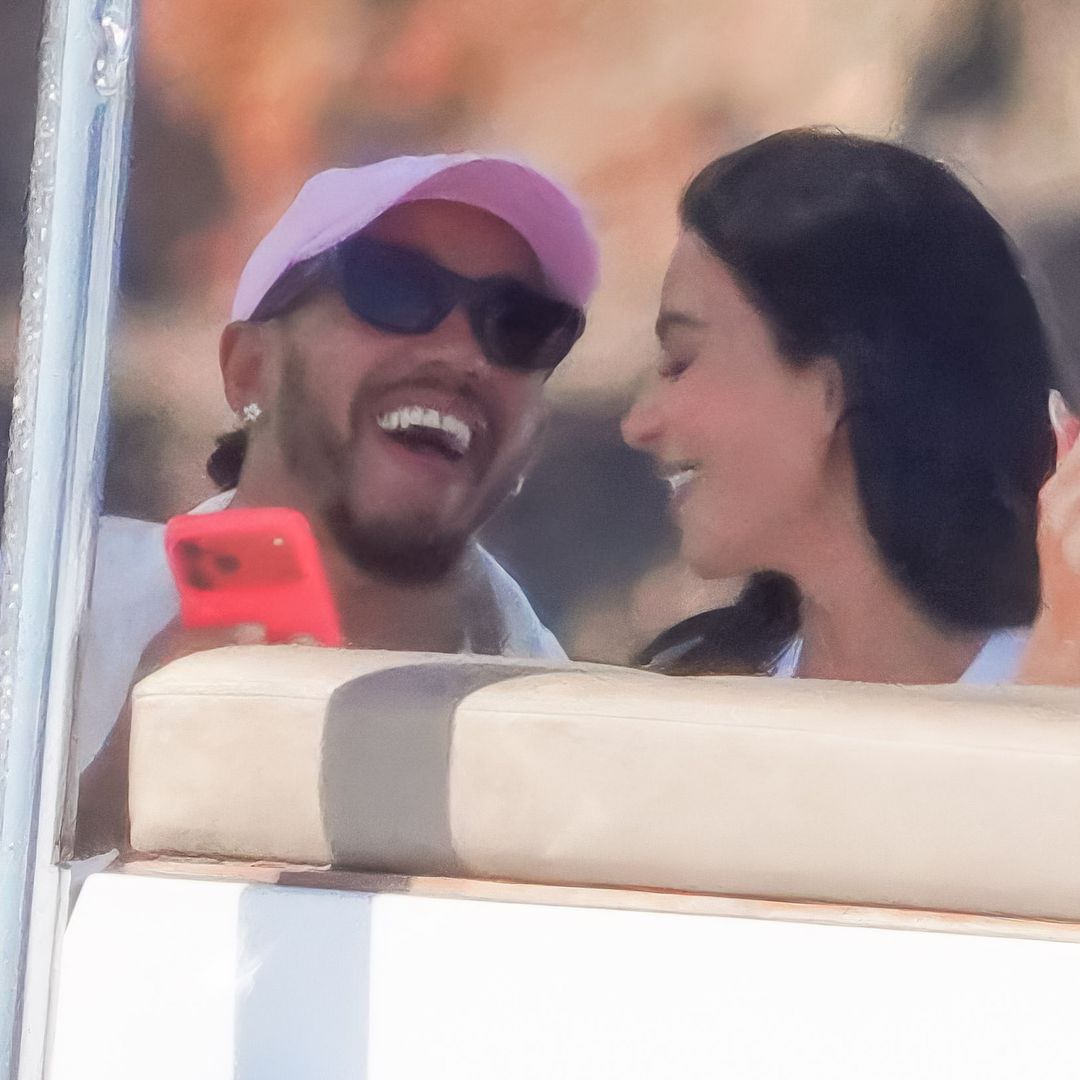 Besos que saben a gloria: así felicitó Kim Kardashian a Lewis Hamilton por su segundo lugar en el Gran Premio de Mónaco