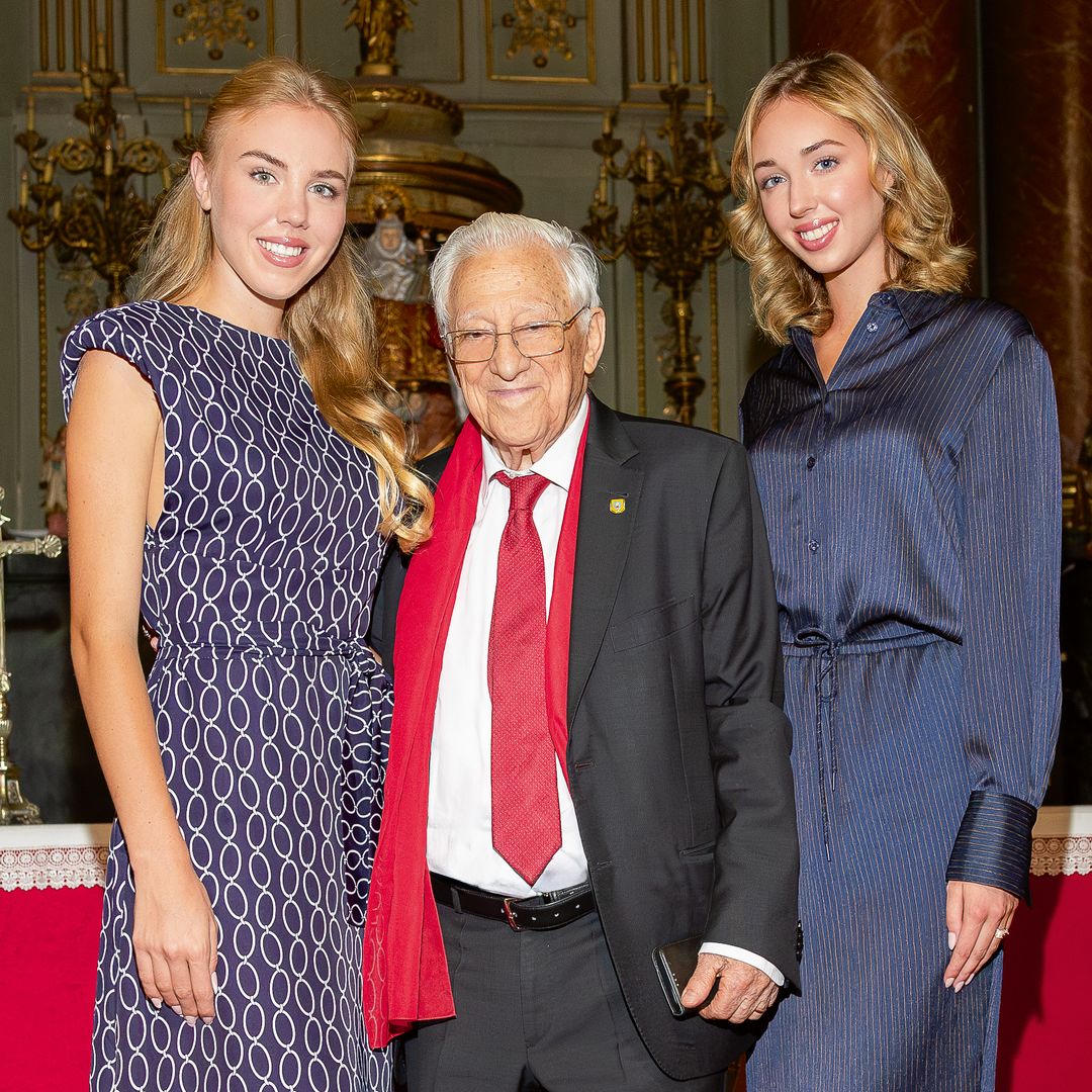 Descubrimos la cita imperdible de Carolina y Chiara de Borbón-Dos Sicilias en Madrid: un compromiso que las vincula con el padre Ángel