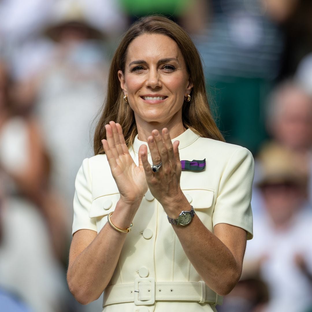 Kate Middleton deslumbra en Wimbledon con estas joyas exclusivas: más 500.000 euros en una sola mano