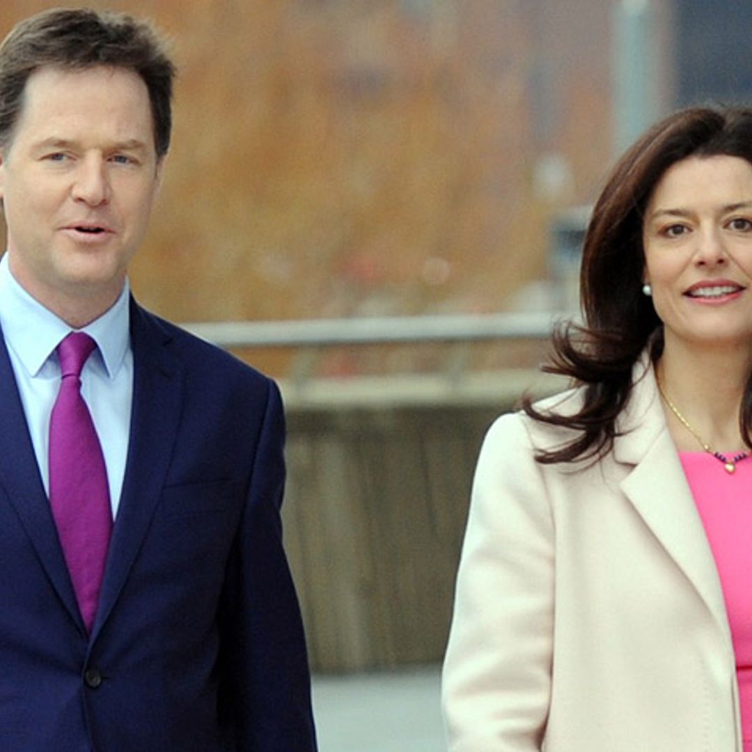 El político Nick Clegg y su mujer, Miriam, cuentan la 'cruda' batalla de su hijo contra el cáncer