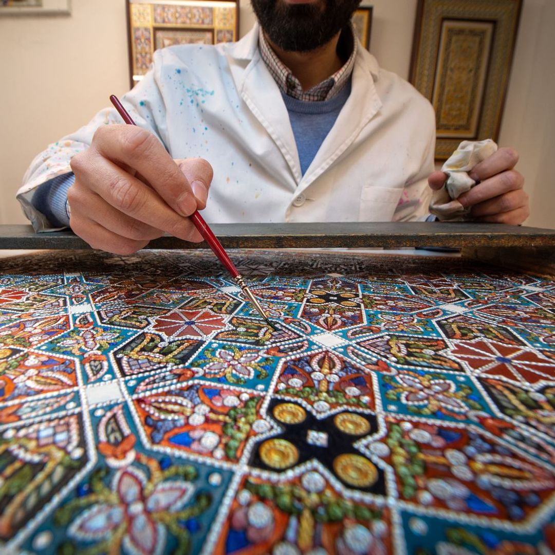 José Carlos Villarejo García, de la Casa-Museo del Guadamecí Omeya, el museo cordobés que impulsa la candidatura de los guadamecíes y cordobanes como Patrimonio Inmaterial de la Humanidad. Córdoba