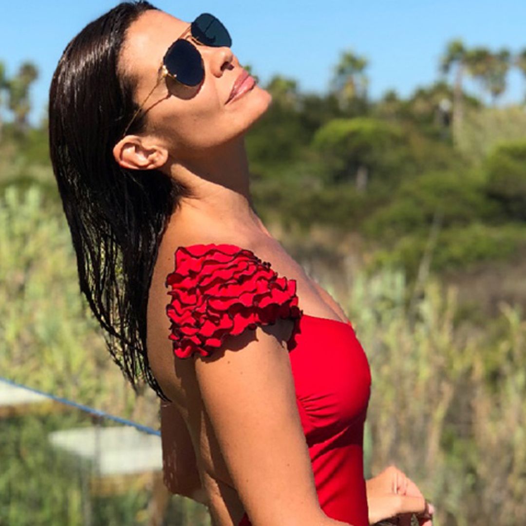 María José Suárez disfruta de su primer regalo de bodas