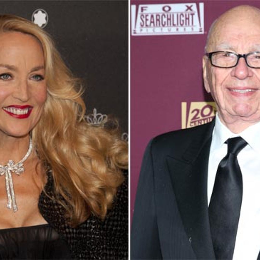 La modelo Jerry Hall y el millonario Rupert Murdoch, pareja sorpresa del otoño