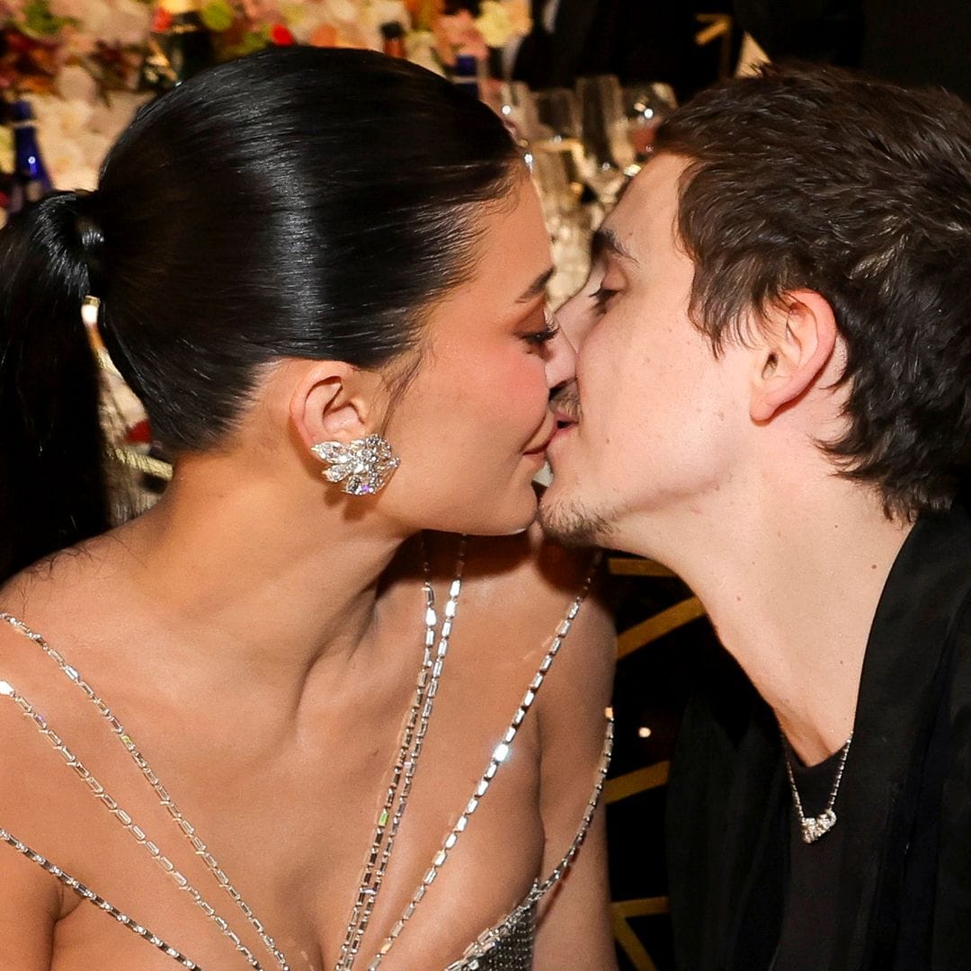 El beso de película de Kylie Jenner y Timothée Chalamet en la gran noche del actor
