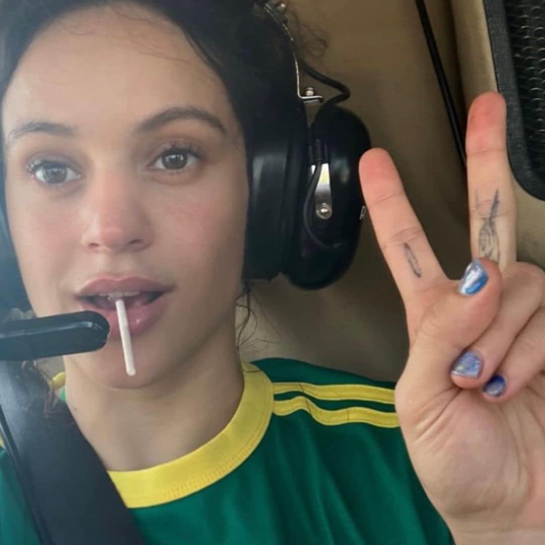 Manicura de Rosalía