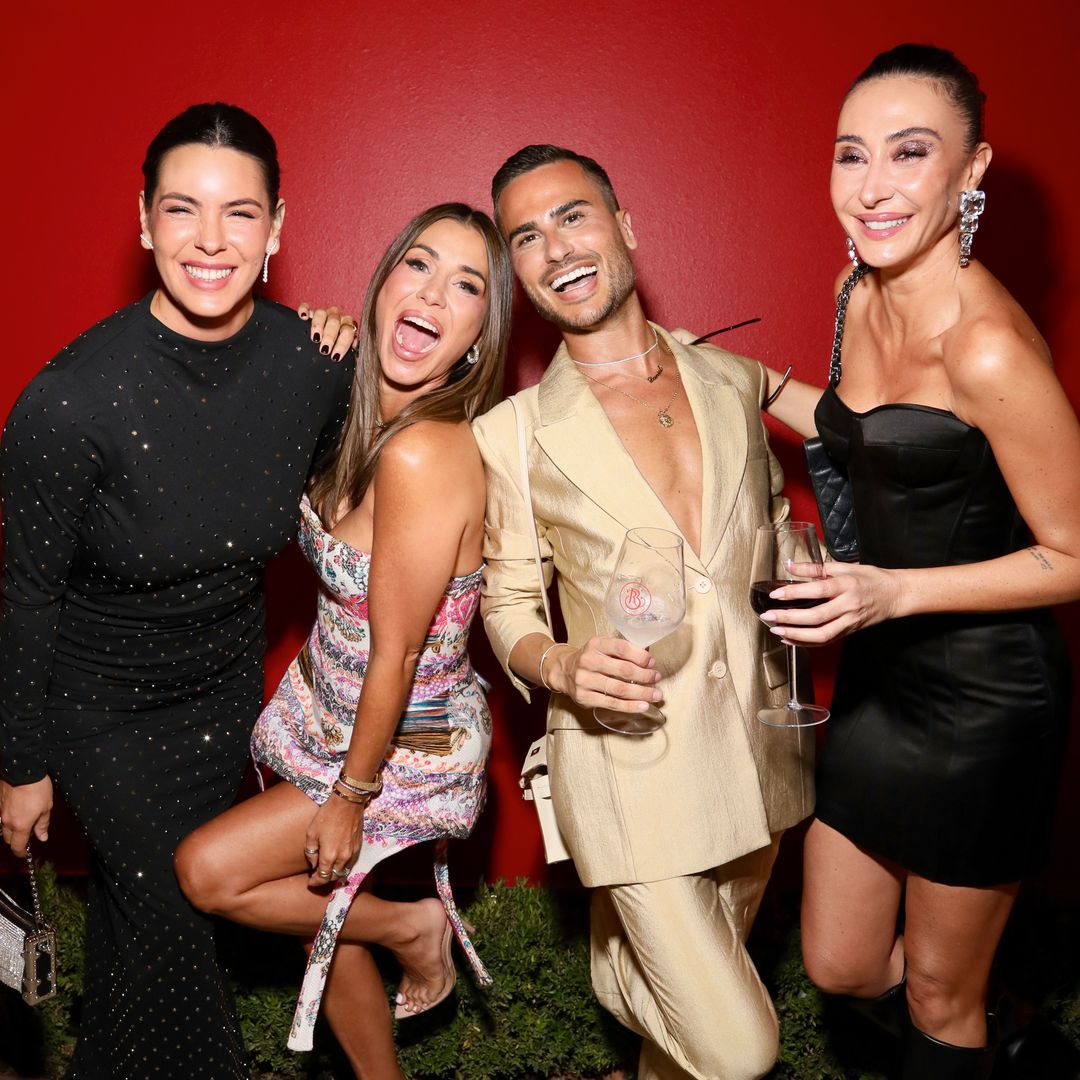  Laura Matamoros con Elena Tablada, Daniel Fortaña y Rocío Marín Berrocal