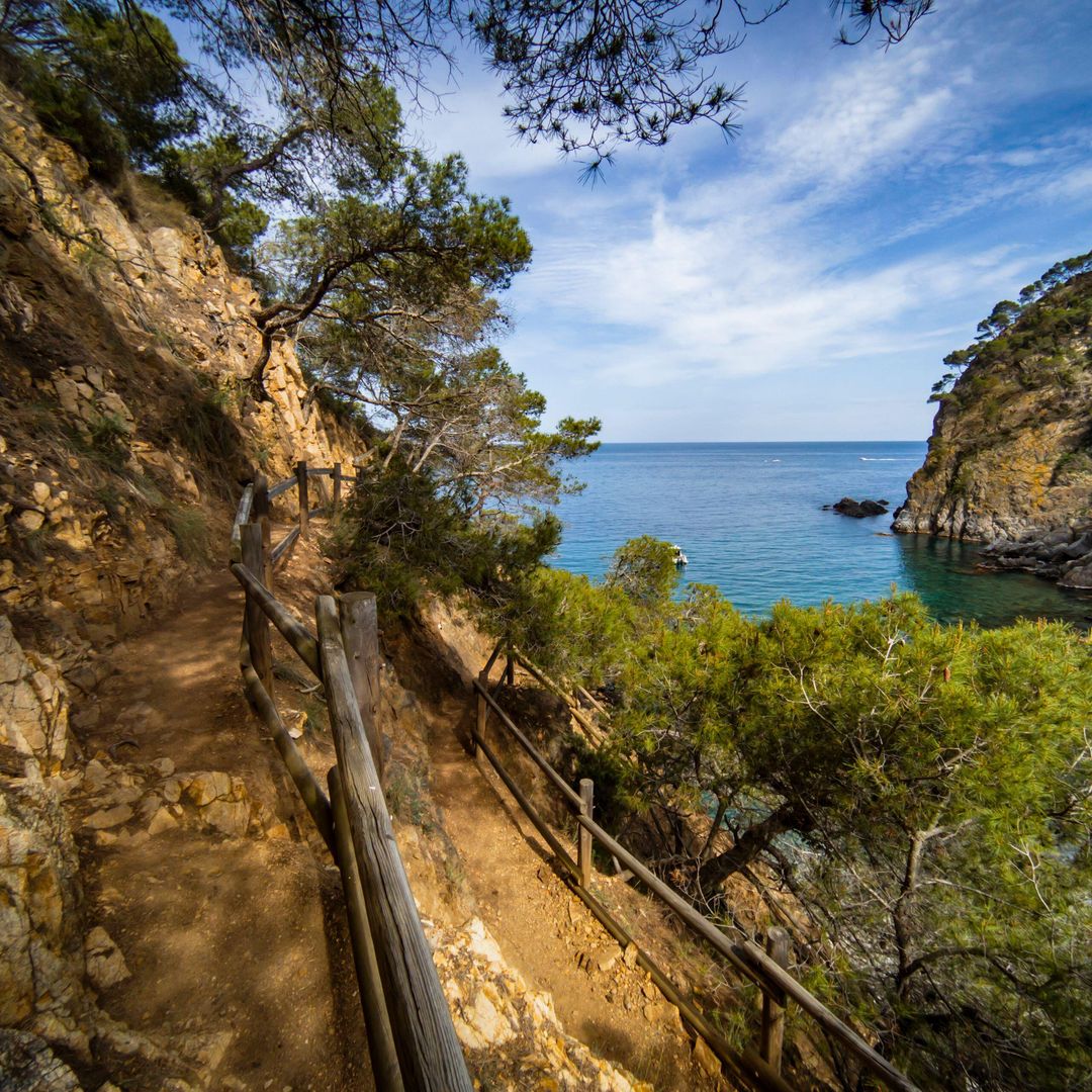 Cala Pedrosa, junto a Tamariu, Costa Brava, Girona