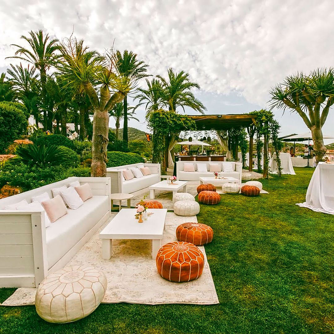 Más rincones del sitio en el que Rocío Crusset celebró su boda 2
