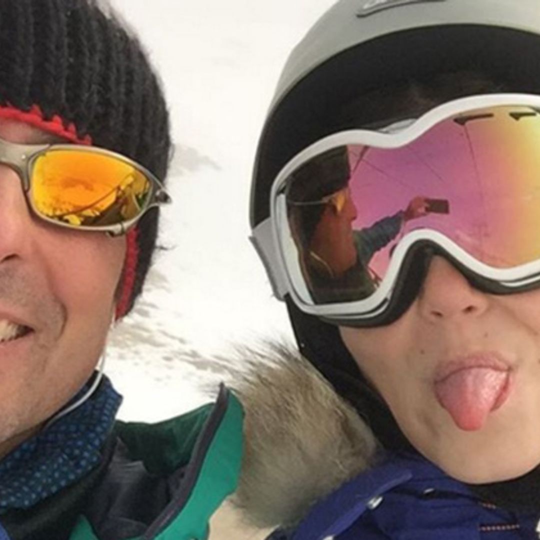 Francisco Rivera se escapa a la nieve con su hija Cayetana