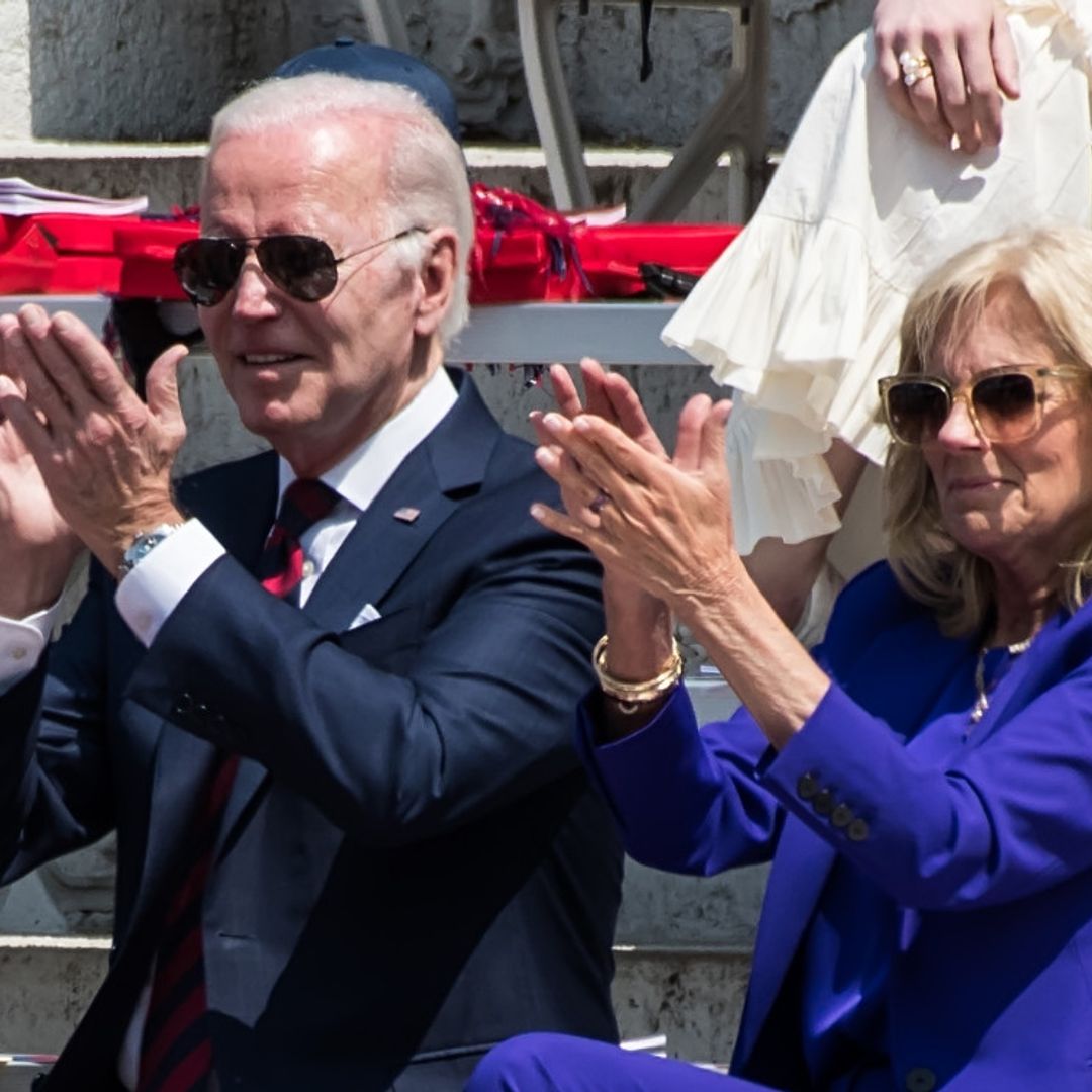 Joe y Jill Biden, los abuelos más orgullosos en la graduación de su nieta Maisy