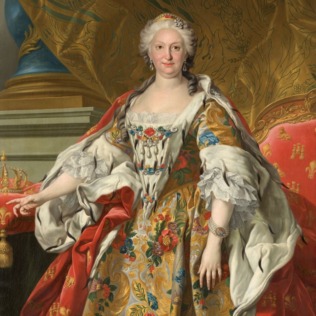 La reina Isabel de Farnesio, Louis-Michel van Loo. Sala 17 del Museo del Prado